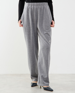 【A_/エース】カットベロアパンツ