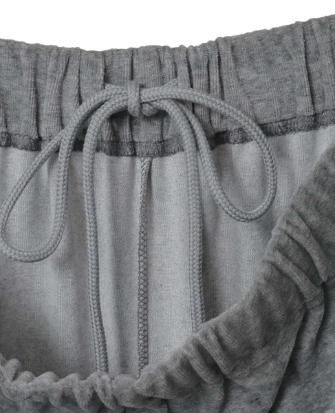 【A_/エース】カットベロアパンツ 詳細画像 杢グレー 11