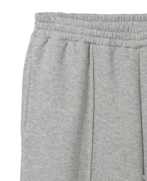 【A_/エース】裏毛スリットパンツ 詳細画像 杢グレー 15