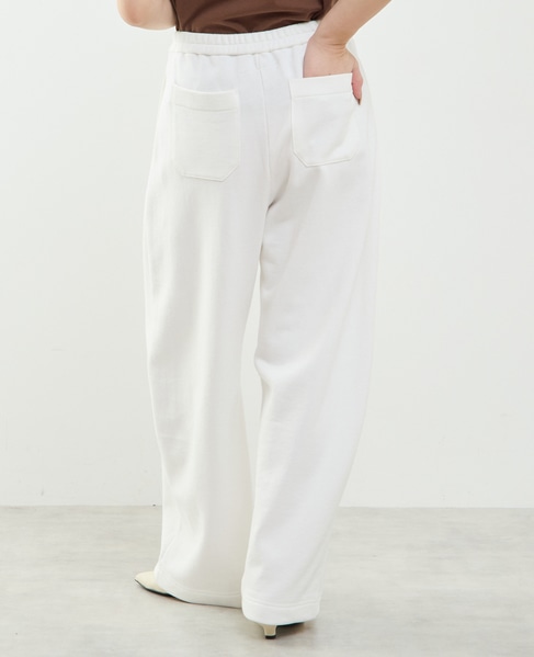 カーブシルエットスウェットパンツ 詳細画像 オフホワイト 4