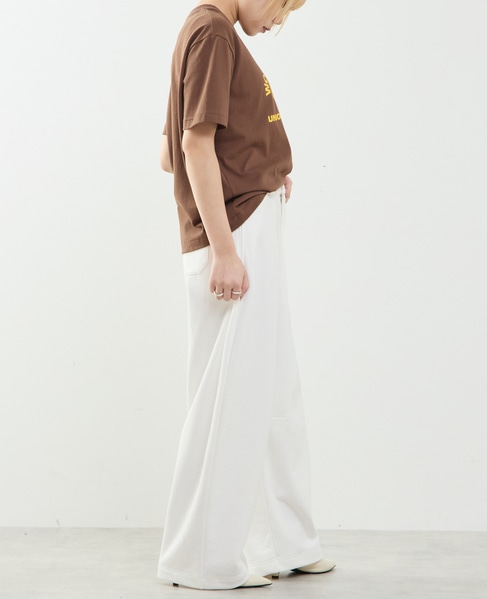 カーブシルエットスウェットパンツ 詳細画像 オフホワイト 8