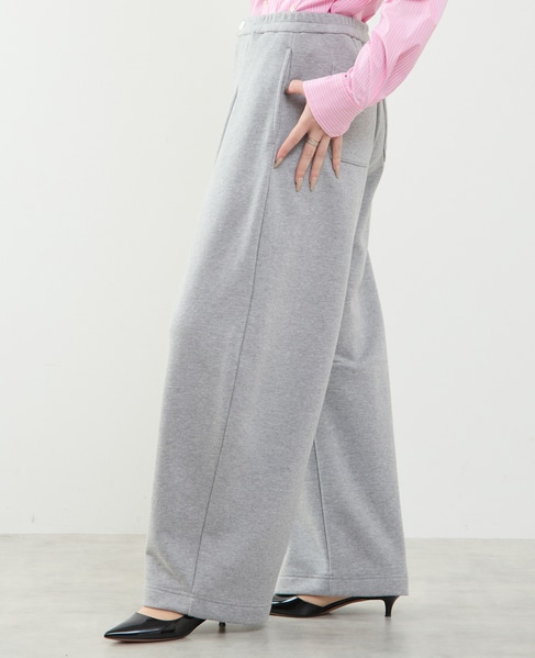 カーブシルエットスウェットパンツ 詳細画像 トップグレー 2