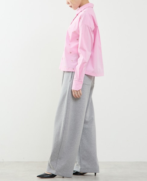 カーブシルエットスウェットパンツ 詳細画像 トップグレー 7