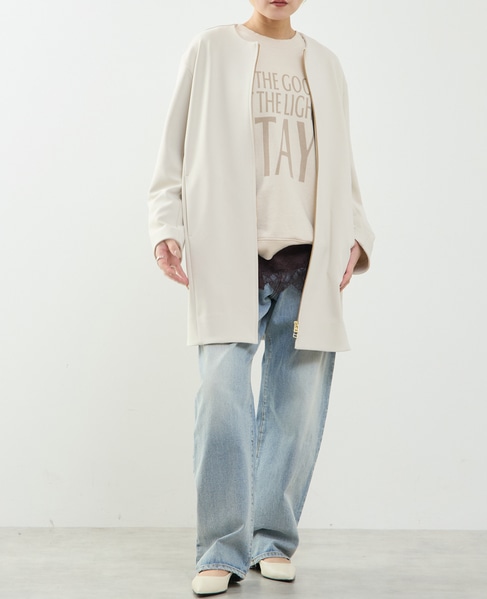 ダンボールコクーンブルゾン 詳細画像 グレイッシュベージュ 4