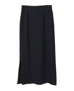 圧縮ウールスムースIラインスカート