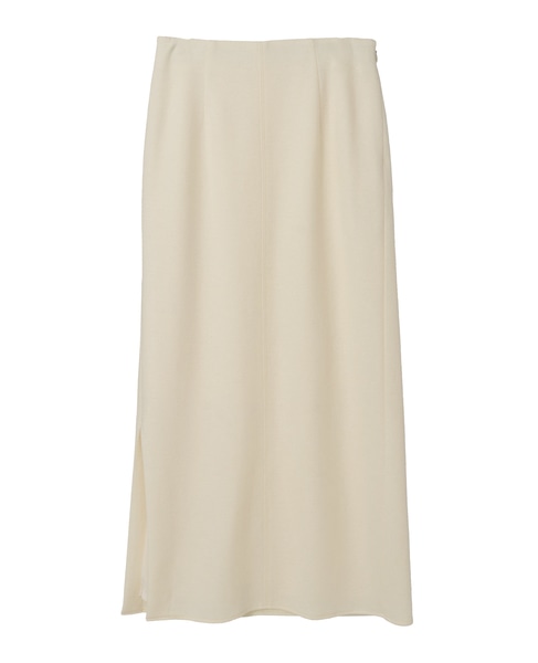圧縮ウールスムースIラインスカート 詳細画像 オフホワイト 12