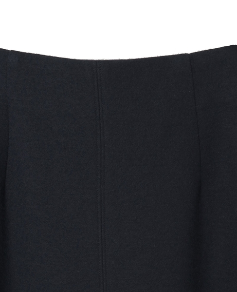 圧縮ウールスムースIラインスカート 詳細画像 ネイビー 12