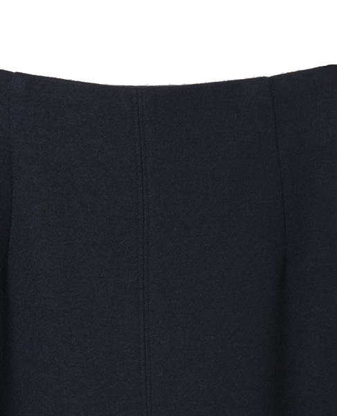 圧縮ウールスムースIラインスカート 詳細画像 ネイビー 3
