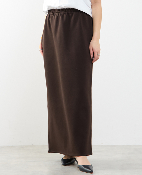 コットンエアータイトスカート 詳細画像 ダークブラウン 1