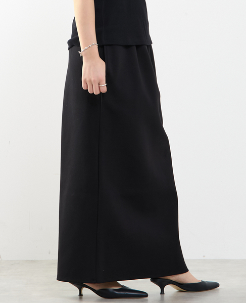 コットンエアータイトスカート 詳細画像 ブラック 2