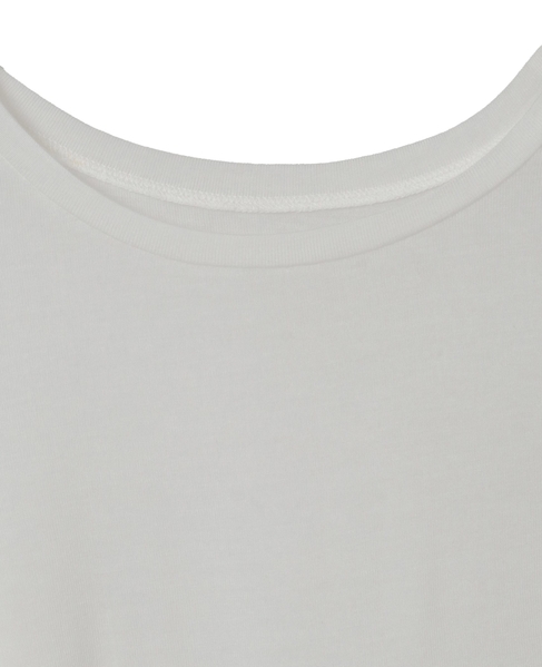 カシミヤシルク混ボートネックシアープルオーバー 詳細画像 ホワイト 15