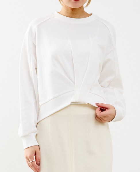 前タックデザインプルオーバー 詳細画像 ホワイト 1