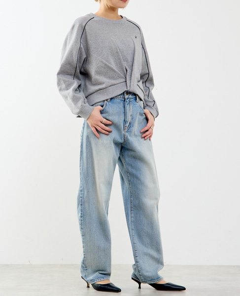 前タックデザインプルオーバー 詳細画像 トップグレー 7