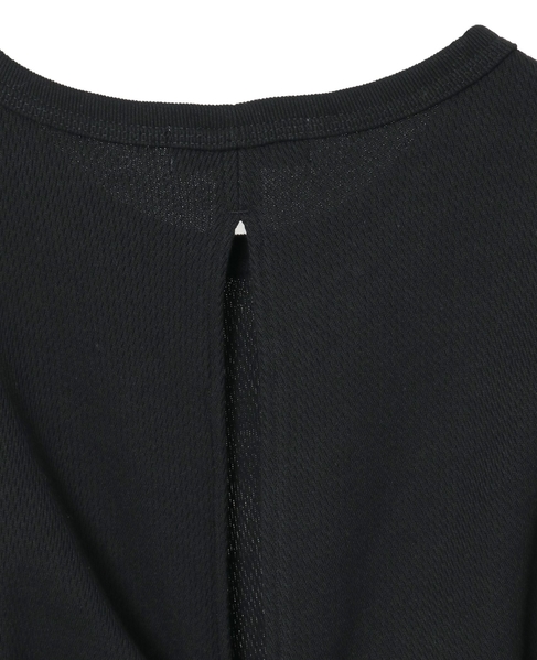【A_/エース】バックツイストデザインクルーネックカットソー 詳細画像 ブラック 12