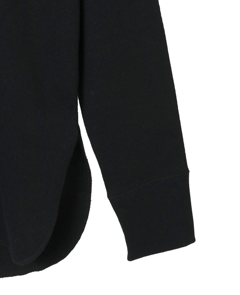 【A_/エース】バックツイストデザインクルーネックカットソー 詳細画像 ブラック 13