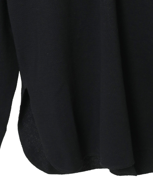 【A_/エース】バックツイストデザインクルーネックカットソー 詳細画像 ブラック 14