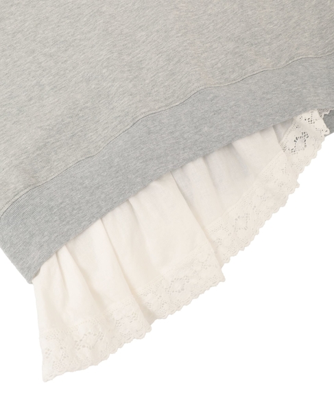 サテンドッキングスウェット 詳細画像 トップグレー 15