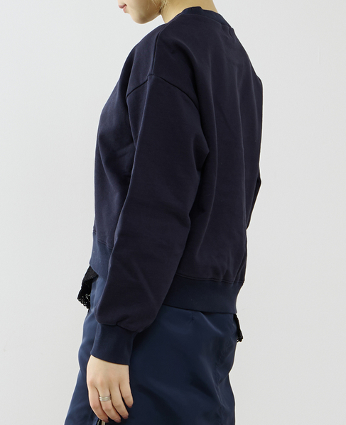 サテンドッキングスウェット 詳細画像 ネイビー 2