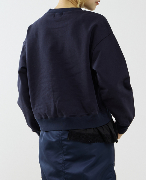 サテンドッキングスウェット 詳細画像 ネイビー 4