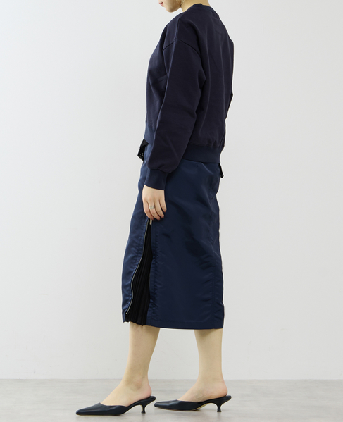 サテンドッキングスウェット 詳細画像 ネイビー 8