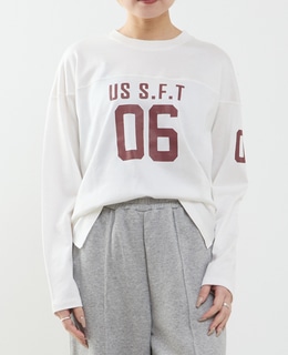 フットボールロングTシャツ