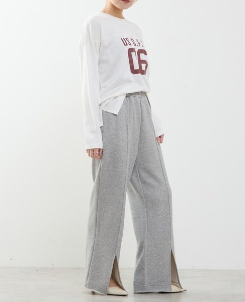 フットボールロングTシャツ 詳細画像 ホワイト 5