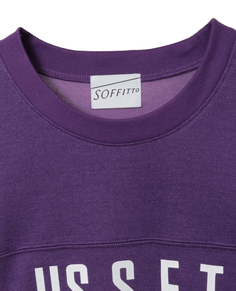 フットボールロングTシャツ 詳細画像 パープル 11