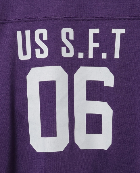 フットボールロングTシャツ 詳細画像 パープル 14