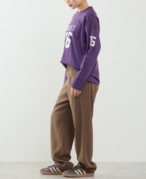 フットボールロングTシャツ 詳細画像 パープル 6