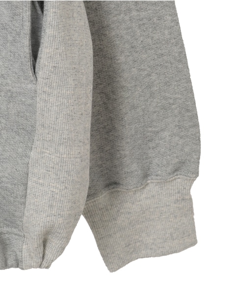 【A_/エース】ハーフジッププルオーバー 詳細画像 杢グレー 21