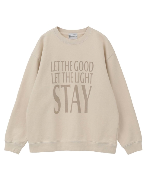 8.8oz製品染スウェット 詳細画像 グレイッシュベージュ 10