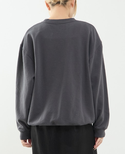 8.8oz製品染スウェット 詳細画像 チャコールグレー 3