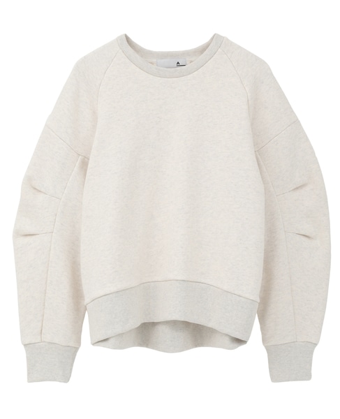 【A_/エース】パッチワーク裏毛プルオーバー 詳細画像 オフホワイト 1