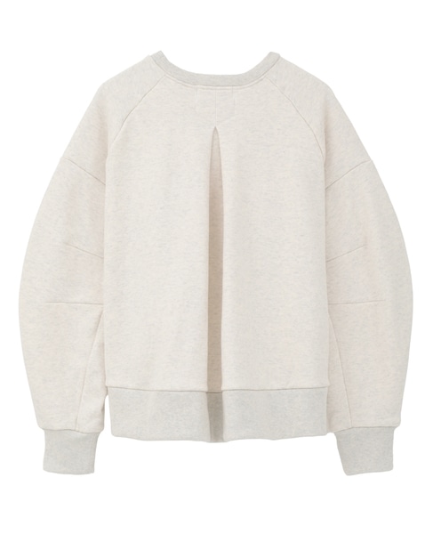 【A_/エース】パッチワーク裏毛プルオーバー 詳細画像 オフホワイト 2