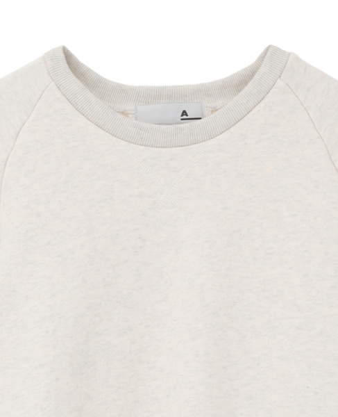 【A_/エース】パッチワーク裏毛プルオーバー 詳細画像 オフホワイト 3