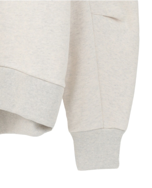 【A_/エース】パッチワーク裏毛プルオーバー 詳細画像 オフホワイト 5