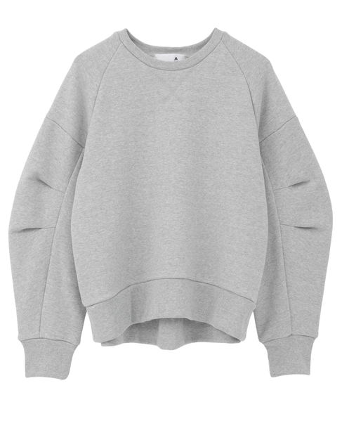 【A_/エース】タック裏毛プルオーバー 詳細画像 杢グレー 12