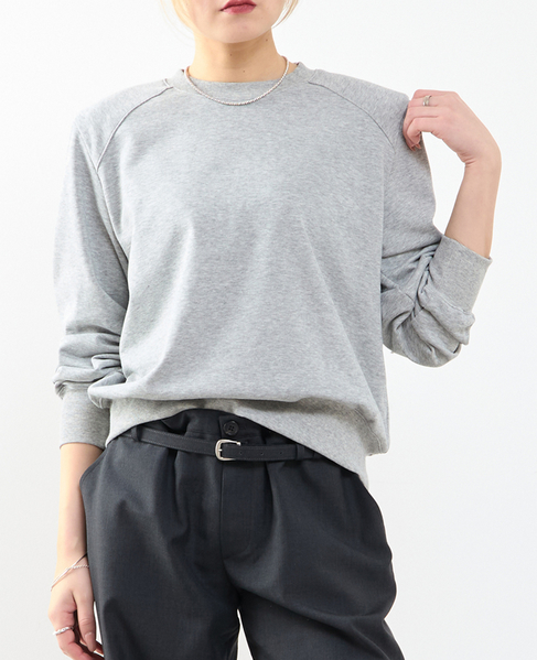 パワーショルダースウェット 詳細画像 トップグレー 1