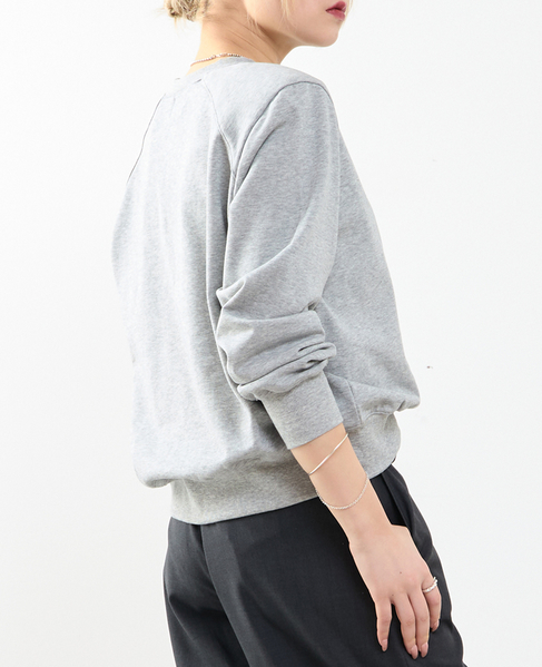 パワーショルダースウェット 詳細画像 トップグレー 2