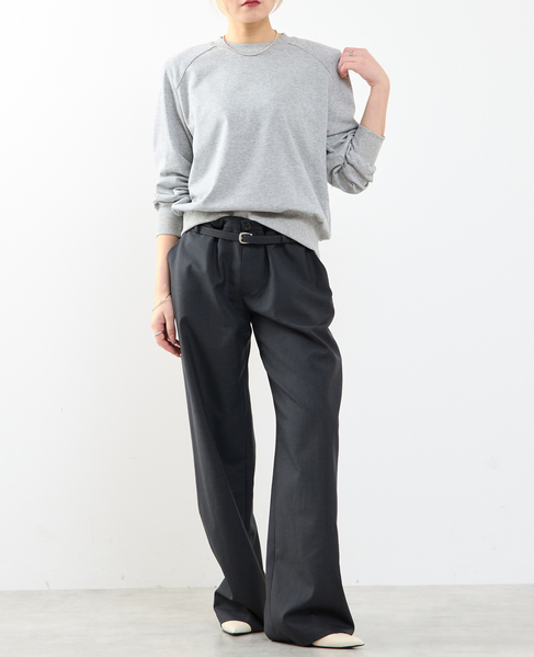 パワーショルダースウェット 詳細画像 トップグレー 4