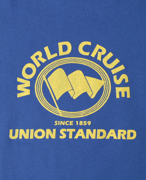 ヴィンテージライクプリントTシャツ 詳細画像 ブルー 13