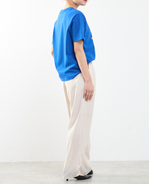 ヴィンテージライクプリントTシャツ 詳細画像 ブルー 6