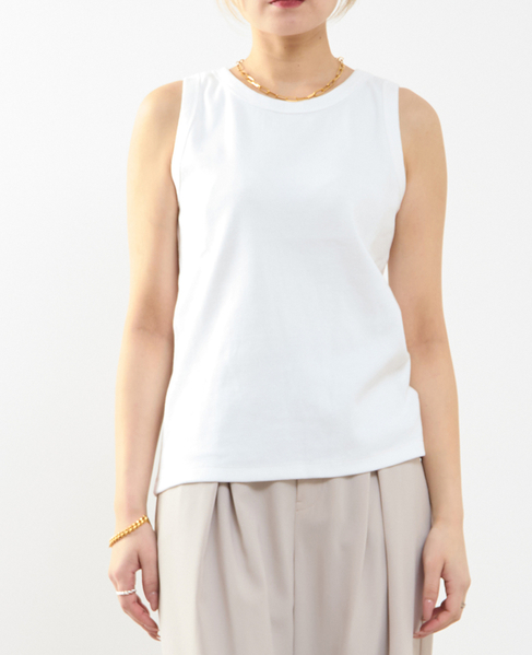 アメリカンスリーブタンクトップ 詳細画像 ホワイト 1