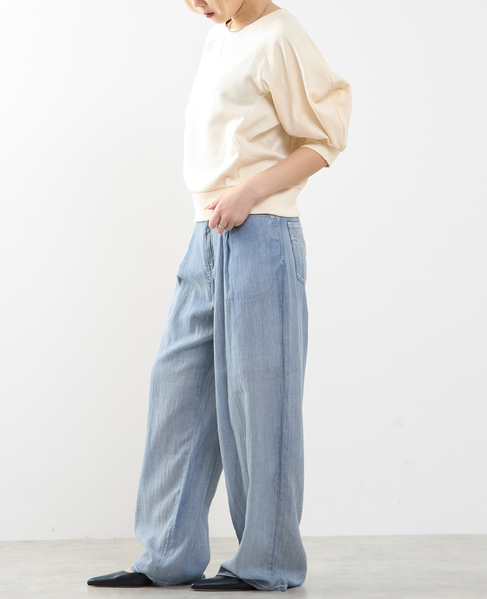 袖ボリュームスウェット 詳細画像 オフホワイト 6