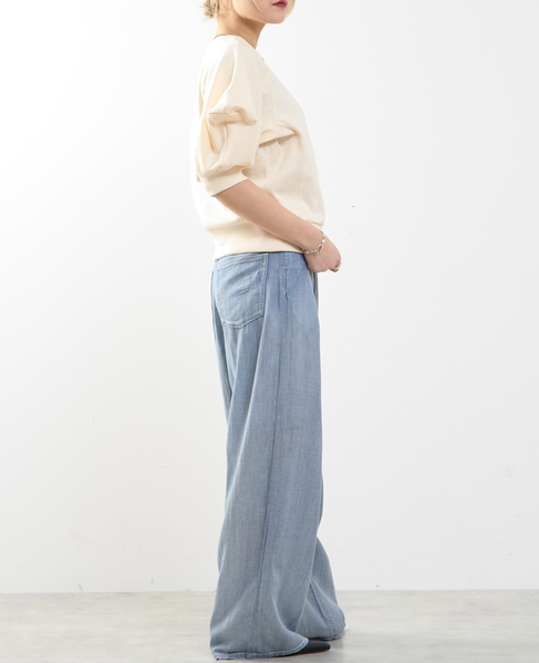 袖ボリュームスウェット 詳細画像 オフホワイト 8