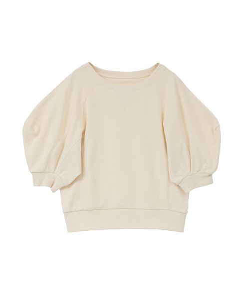 袖ボリュームスウェット 詳細画像 オフホワイト 9