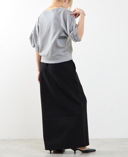 袖ボリュームスウェット 詳細画像 トップグレー 6