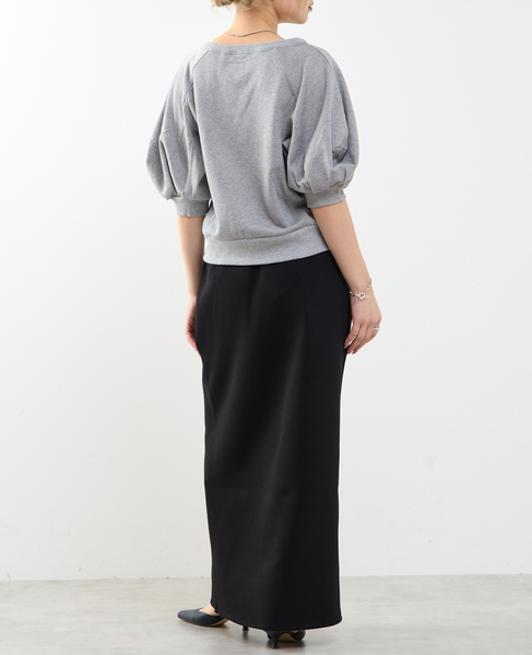 袖ボリュームスウェット 詳細画像 トップグレー 7