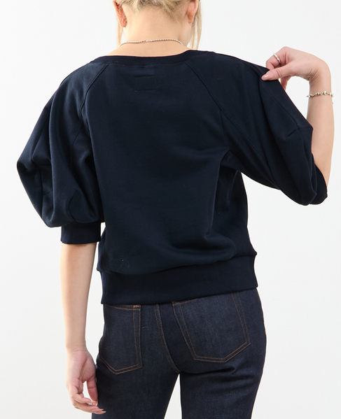 袖ボリュームスウェット 詳細画像 ブラック 3