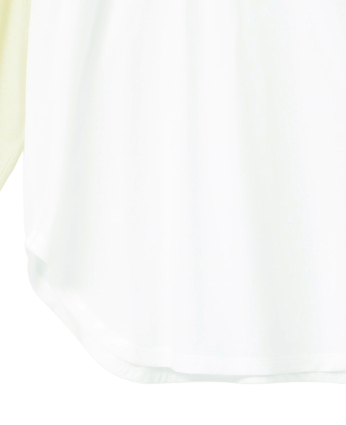 【A_/エース】カーブヘムベースボールTシャツ 詳細画像 オフホワイト 13